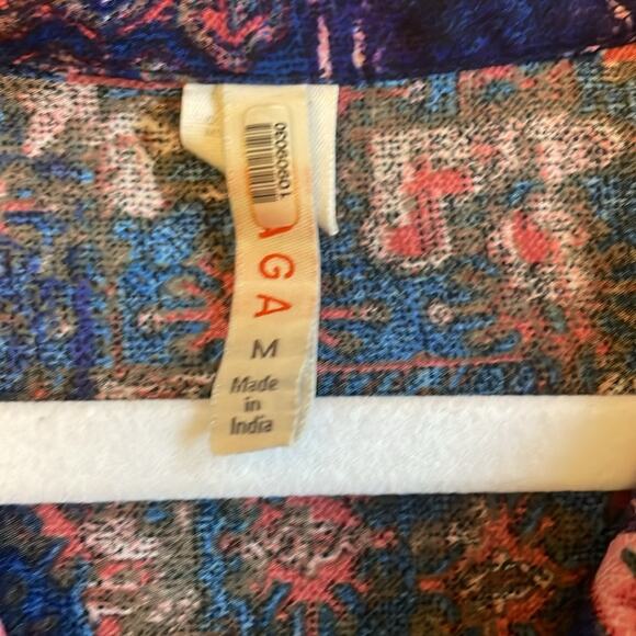 Raga Long Sleeve Boho Mini Dress - Picture 4 of 4